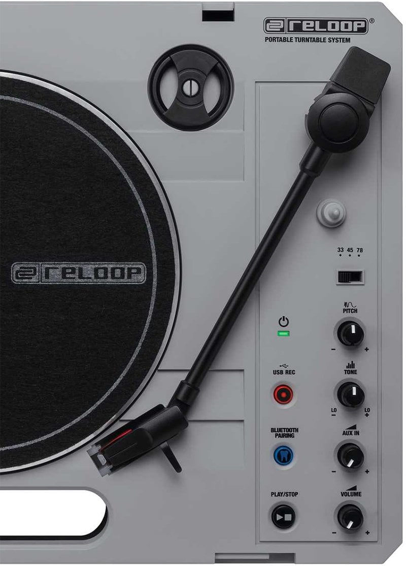 reloop spin plak severler ve scratch sanatçıları için taşınabilir pikap turntable_9